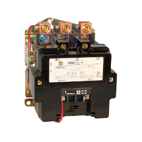 Schneider Electric Non-Reversing NEMA Contactor; 135A; 208VAC Coil Voltage; 3-Pole; Open Type